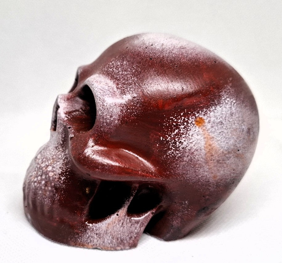 ✨💀 Rusty Red Skull – klein, stark & unverwechselbar! 💀✨