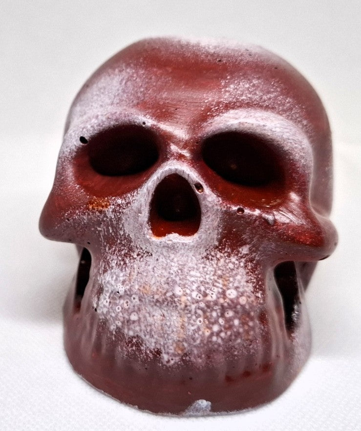 ✨💀 Rusty Red Skull – klein, stark & unverwechselbar! 💀✨