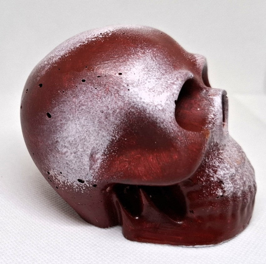 ✨💀 Rusty Red Skull – klein, stark & unverwechselbar! 💀✨