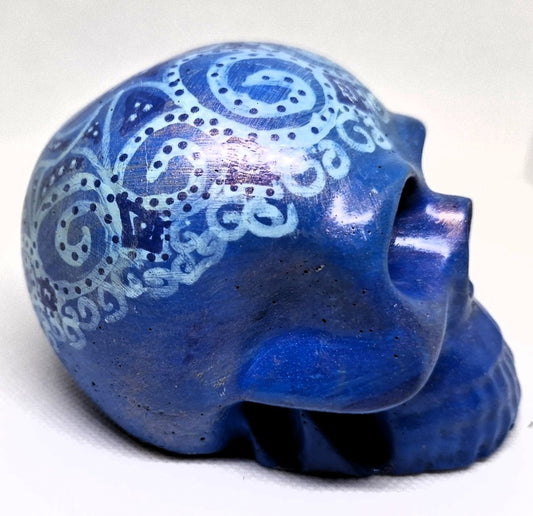 ✨💀 Blue Mystic Skull – klein, stark & voller Magie! 💀✨