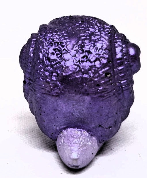 „Violetter Schneckenschädel“ – handgemacht, mystisch & außergewöhnlich 🐌💀✨