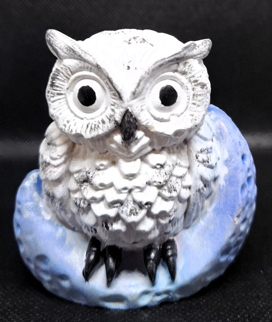 „Eule auf Mond“ 🌙🦉